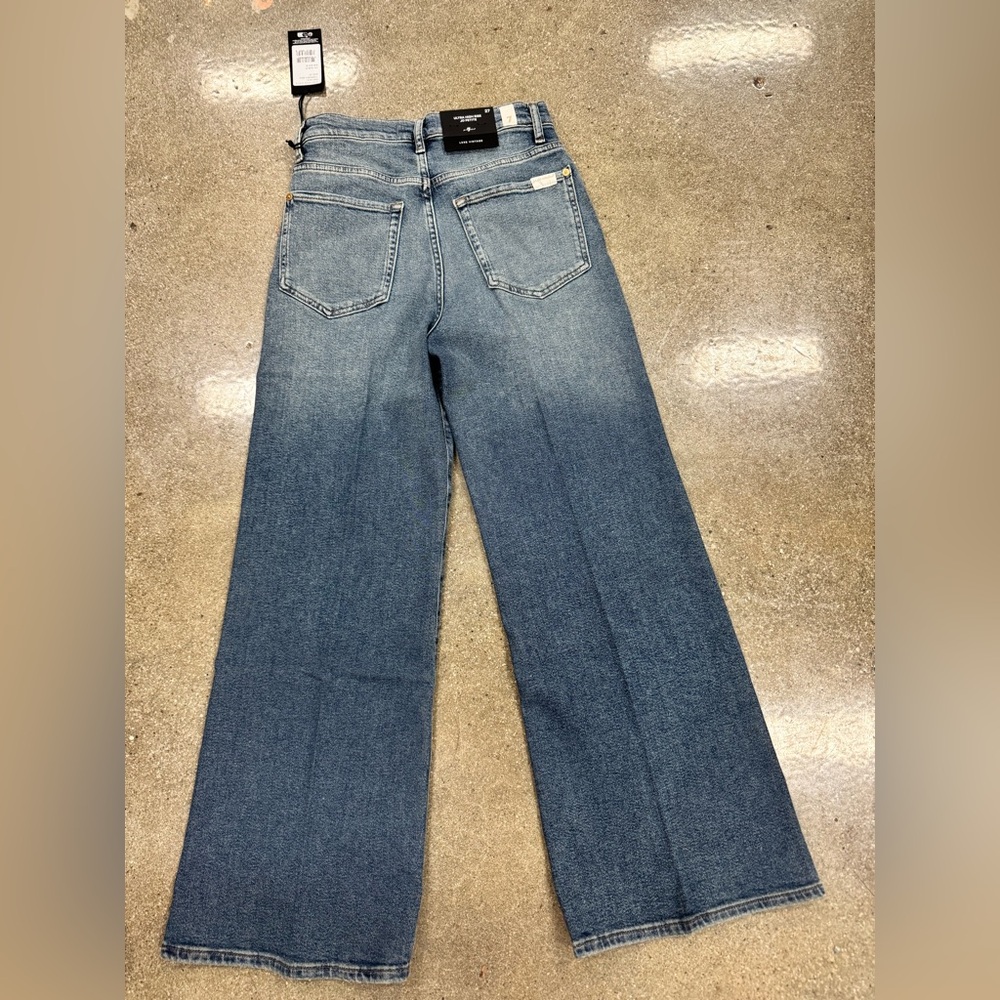 7 For all mankind ultra highrise jo petite sea level - Picture 2 of 4